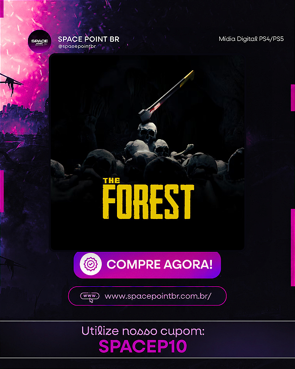 THE FOREST PS4/PS5 MÍDIA DIGITAL