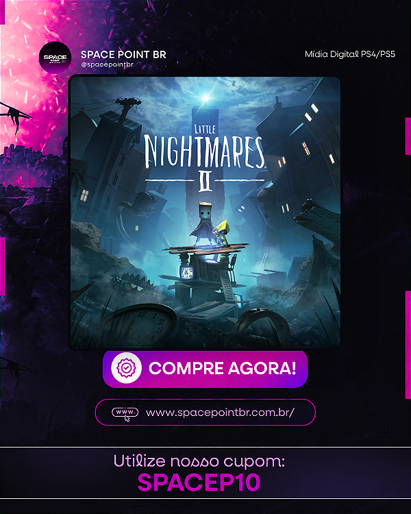 Little Nightmares 2 PS4/PS5 Mídia Digital
