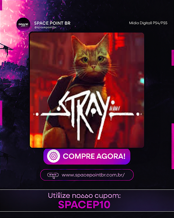 STRAY PS4/PS5 Mídia Digital