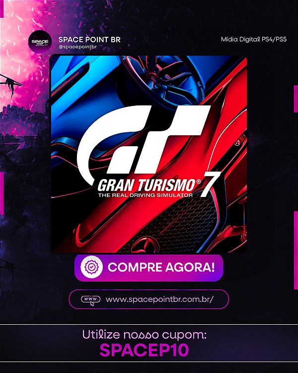 GRAN TURISMO 7 PS4/PS5 Mídia Digital