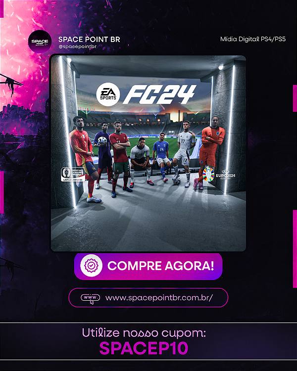 EA SPORTS FC 24 PS4/PS5 Mídia Digital