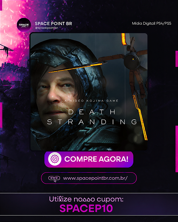 DEATH STRANDING PS4/PS5 Mídia Digital