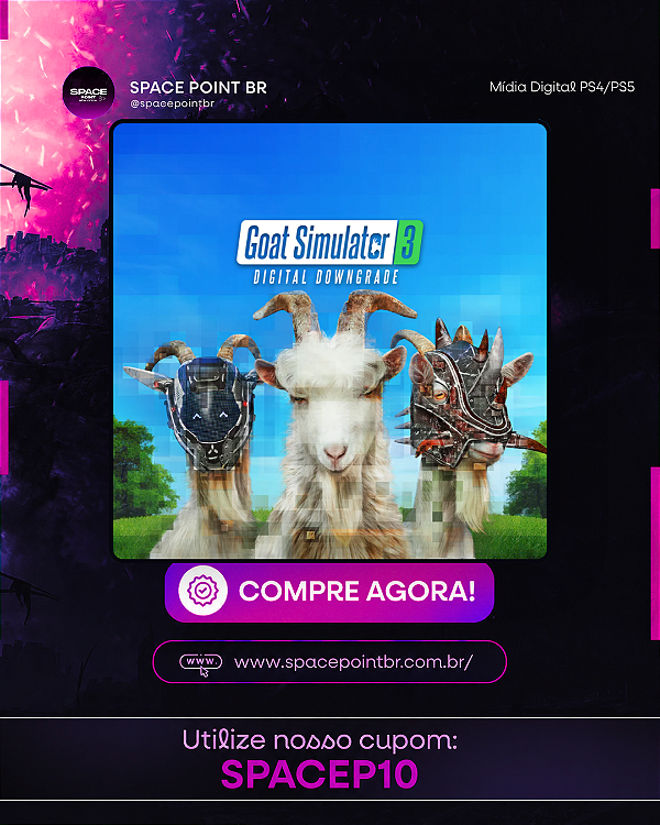 Goat Simulator 3 PS4/PS5 Mídia Digital