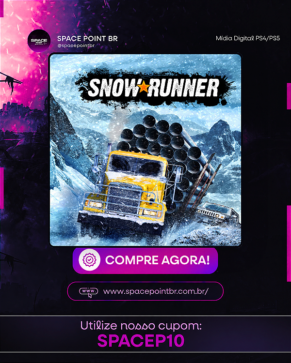 SnowRunner PS4/PS5 Mídia Digital