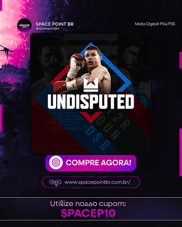 UNDISPUTED PS5 MÍDIA DIGITAL
