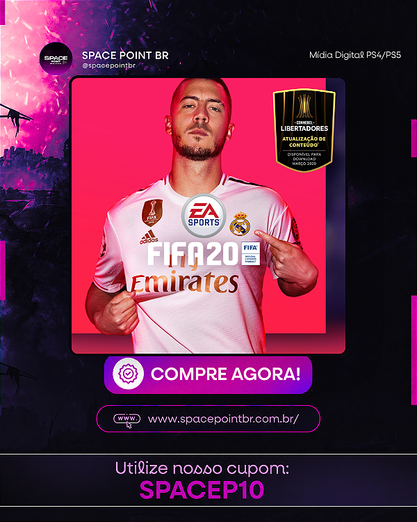 EA SPORTS FC 20 PS4/PS5 Mídia Digital