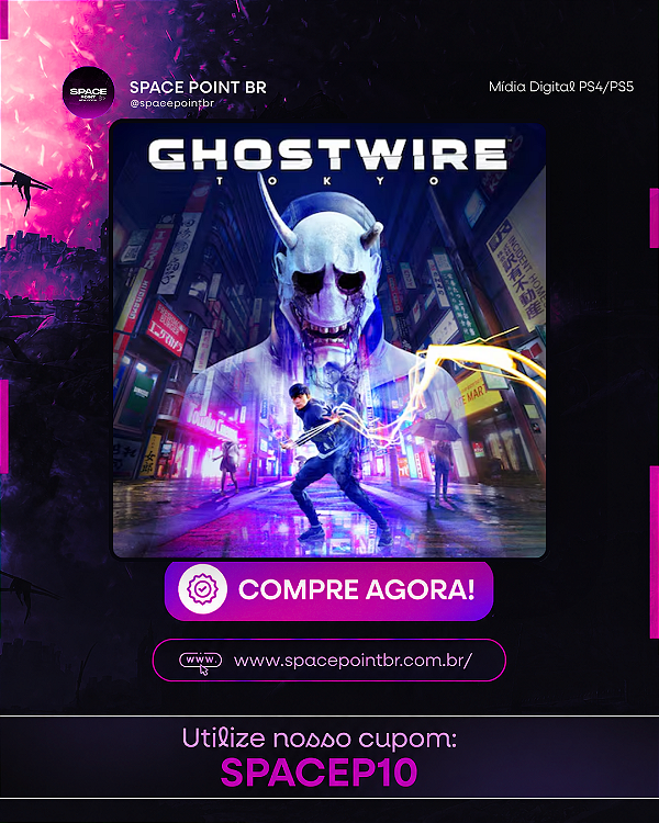 GHOSTWIRE: TOKYO PS5 MÍDIA DIGITAL