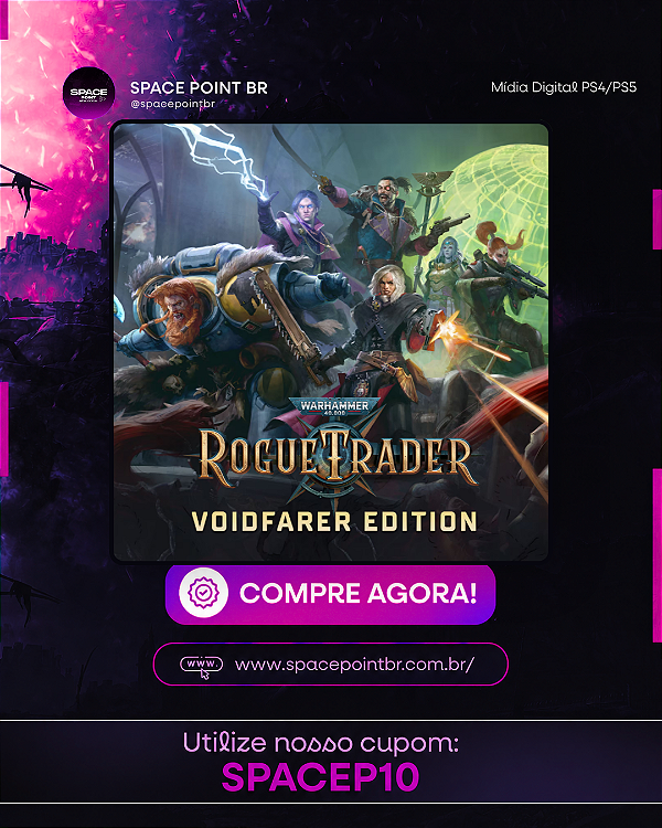 Warhammer 40,000: Rogue Trader PS5 Mídia Digital