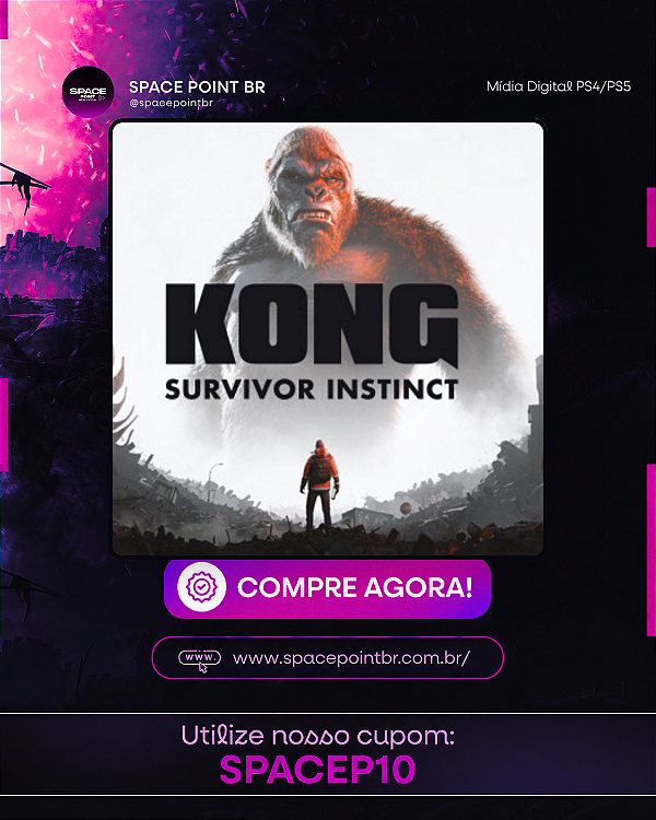Kong: Survivor Instinct PS5 Mídia Digital