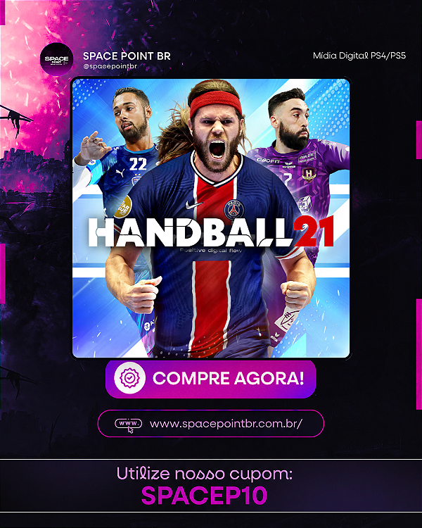 Handball 21 PS4/PS5 Mídia Digital