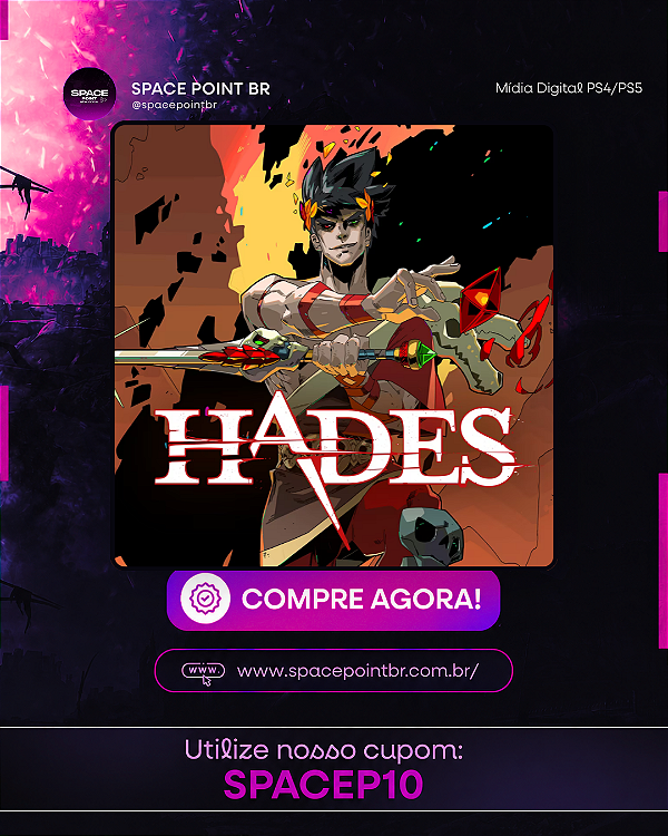 Hades PS4/PS5 Mídia Digital