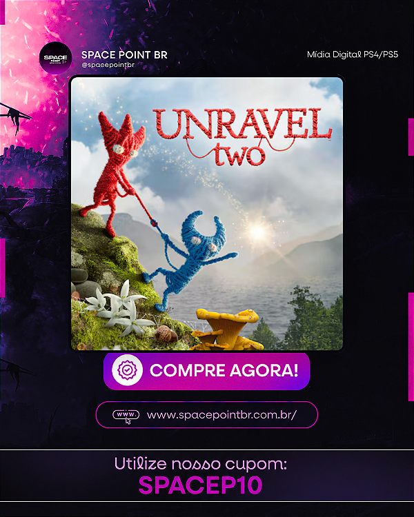 Unravel Two PS4/PS5 MÍDIA DIGITAL