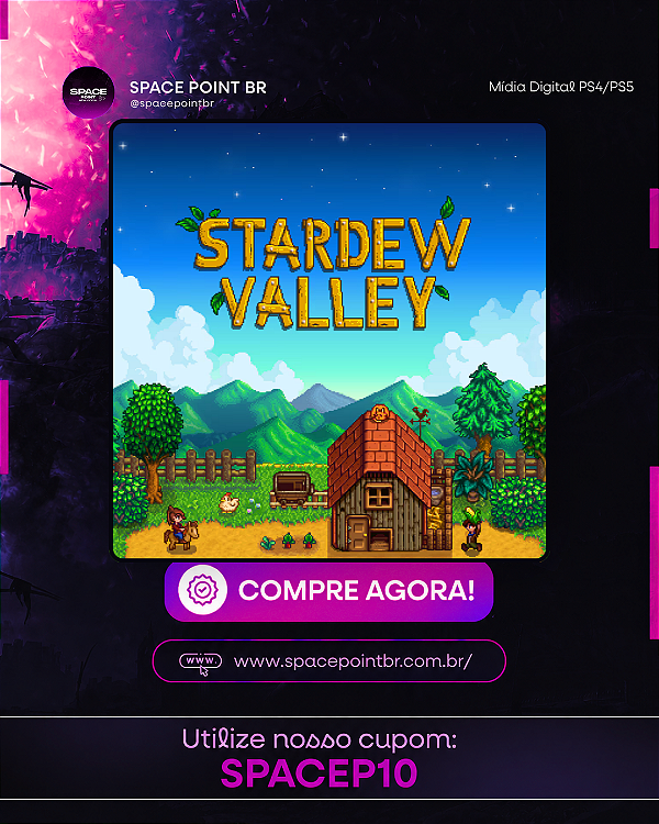Stardew Valley PS4/PS5 Mídia Digital