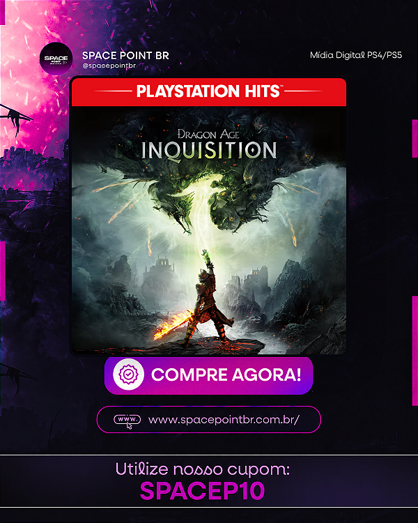 Dragon Age™: Inquisition Deluxe Edition PS4/PS5 Mídia Digital