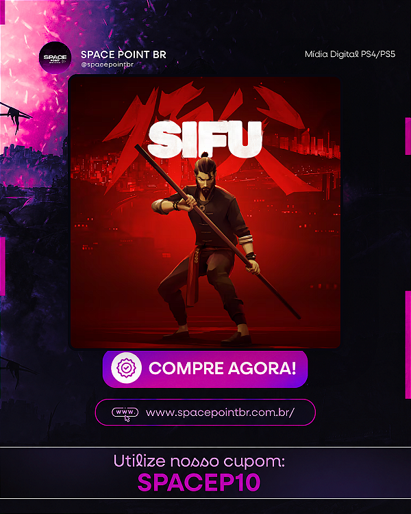 Sifu PS4/PS5 Mídia Digital
