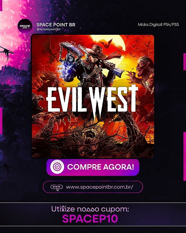 Evil West PS4/PS5 MÍDIA DIGITAL