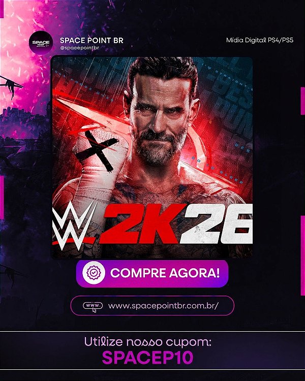WWE 2K26 PS5 Mídia Digital