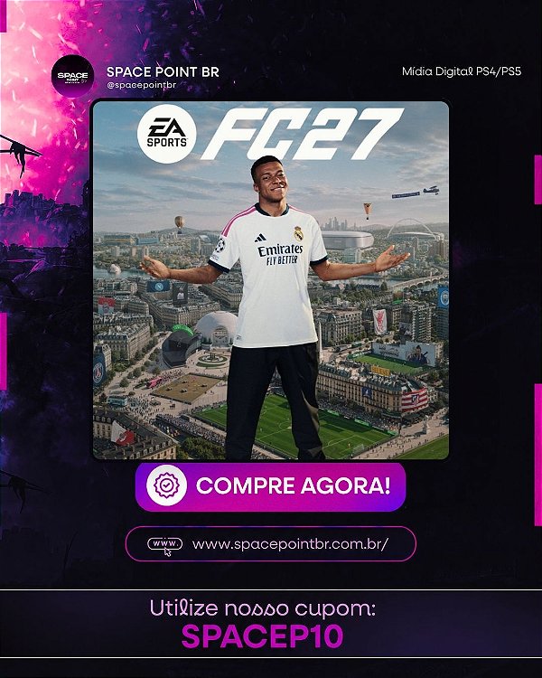 EA SPORTS FC 27 PRÉ VENDA PS4/PS5 Mídia Digital