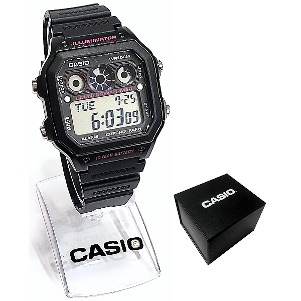 Relógio Casio Masculino Digital AE-1300WH-1A2VDF