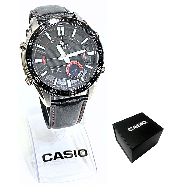 Relógio Casio Masculino Anadigi Edifice EFV-C100L-1AVDF