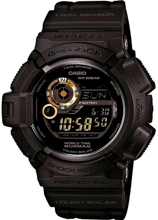 Relógio Casio Masculino G Shock MUDMAN G-9300GB-1DR