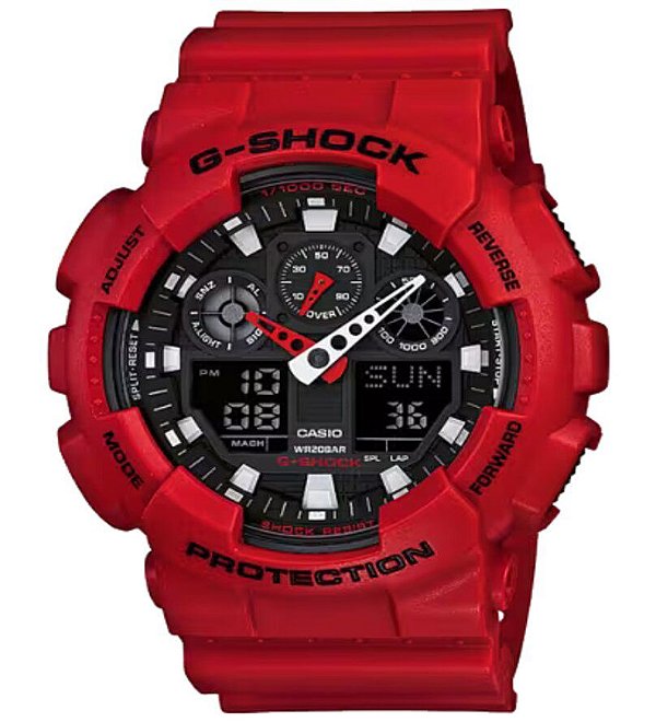 Relógio Casio Masculino G Shock GA-100B-4ADR