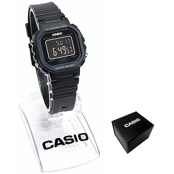 Relógio Feminino Casio Standard Digital LA-20WH-1BDF