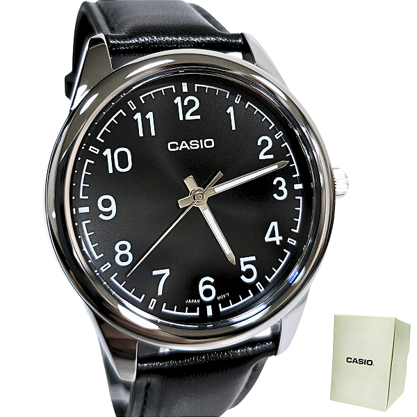 Relógio Casio Analógico Masculino MTP-V005L-1B4UDF