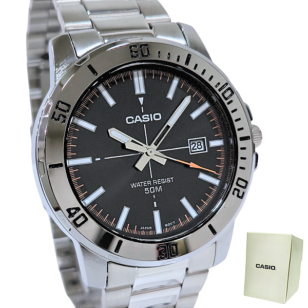 Relógio Casio Analógico Masculino Collection MTP-VD01D-1E2VUDF