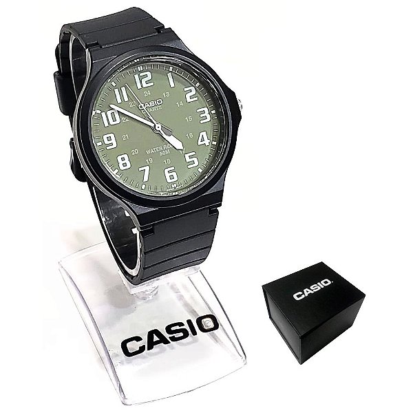 Relógio Casio Masculino Analógico MW-240-3BVDF