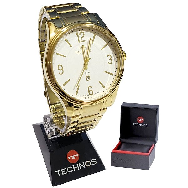 Relógio Technos Masculino Analógico Classic Steel 2015BYYTDS/4B