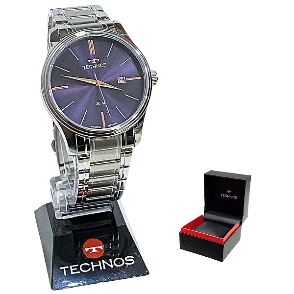 Relógio Technos Masculino Analógico Classic 2115MPM/1K