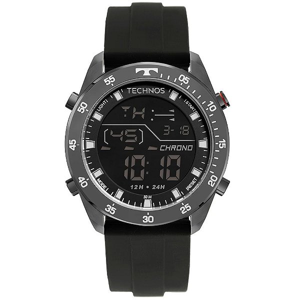 Relógio Technos Masculino Digital Preto BJ3589AC/2P