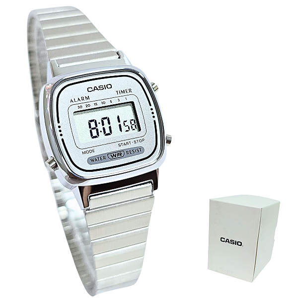 Relógio Feminino Casio Vintage Digital Fashion LA670WA-7DF