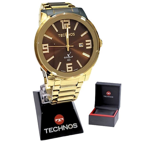 Relógio Technos Masculino Analógico Golf 2115MWV/1M