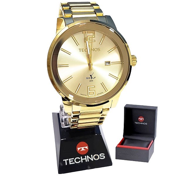 Relógio Technos Masculino Analógico Golf  2115MXC/1D