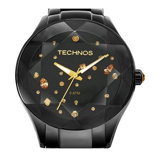 Relógio Technos Feminino Elegance Crystal 2039AUDTM/1P
