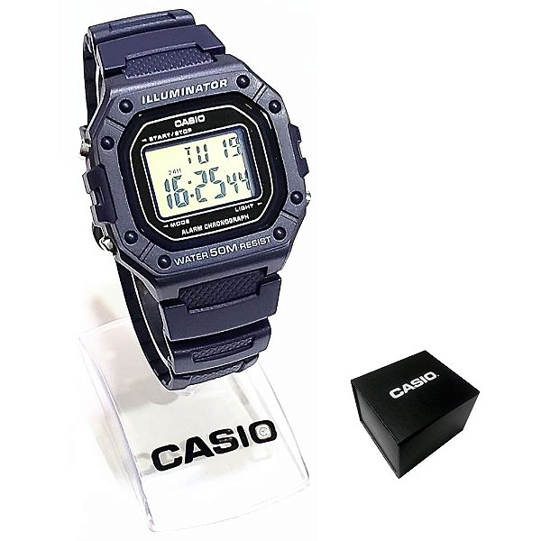 Relógio Casio Masculino Esportivo W-218H-2AVDF