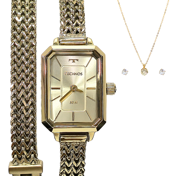Relógio Feminino Technos Com Pulseira Duas Voltas 5Y20IV/1X