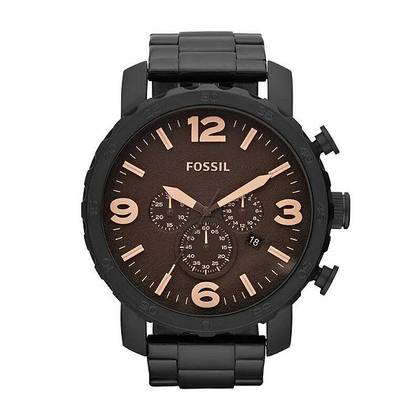 Relógio Fossil Masculino Nate JR1356/4MN