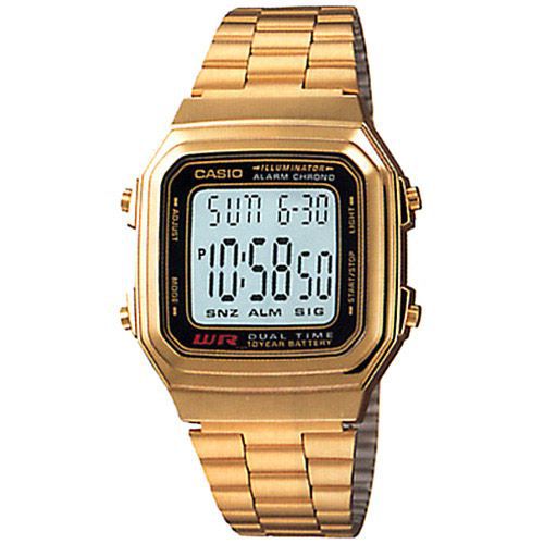 Relógio Casio Unissex Digital Vintage A178WGA-1ADF