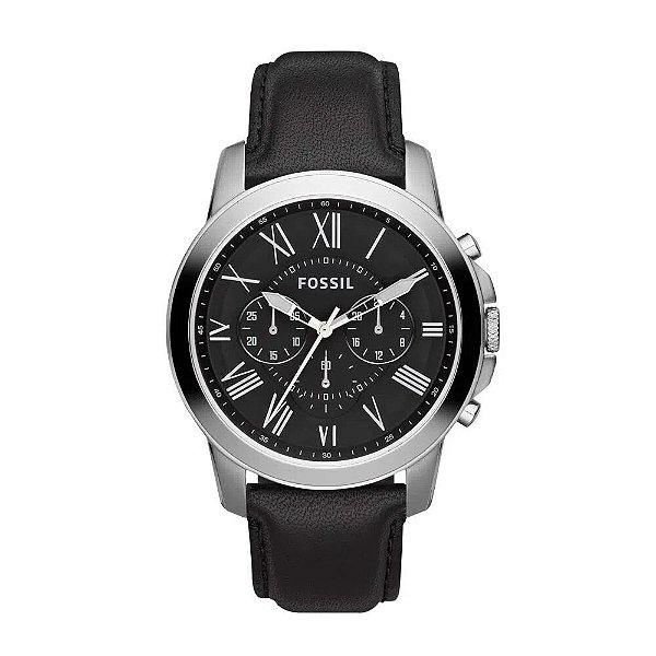 Relógio Fossil Masculino Analógico Grant FS4812/0PN