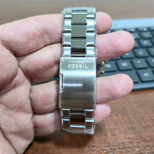 Relógio Fossil Masculino Analógico Grant FS4736/1PN - Relógios