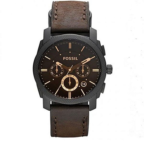 Relógio Fossil  Masculino Analógico  Machine FS5251SET/2MN