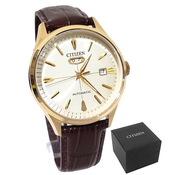 Relógio Citizen Masculino Analógico Automático TZ21205S