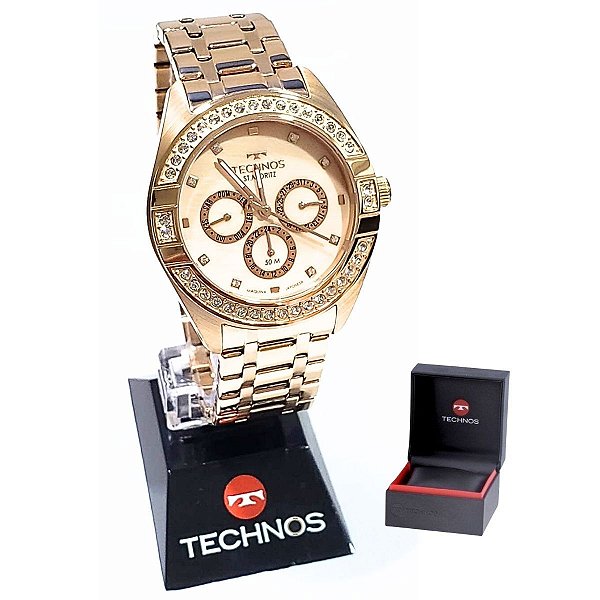 Relógio Technos Feminino Analógico St. Moritz Rosé VX3JAD/1J