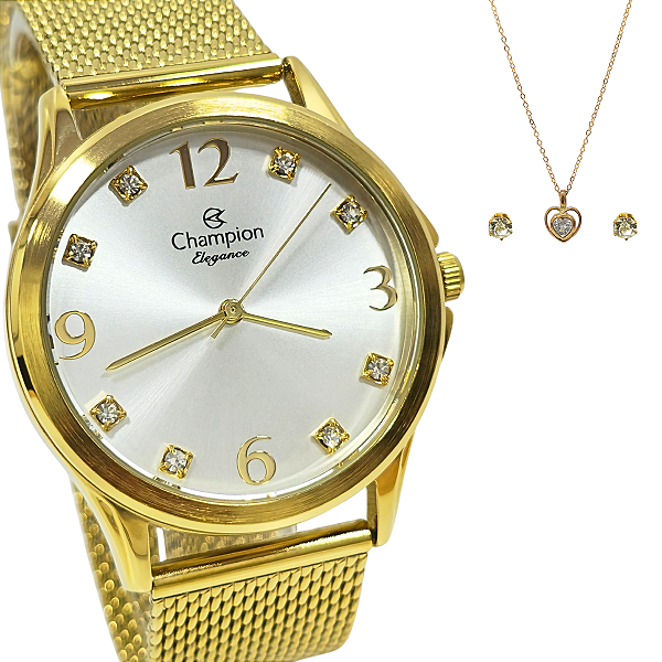 Relógio Champion Feminino Analógico Elegance CN24093B