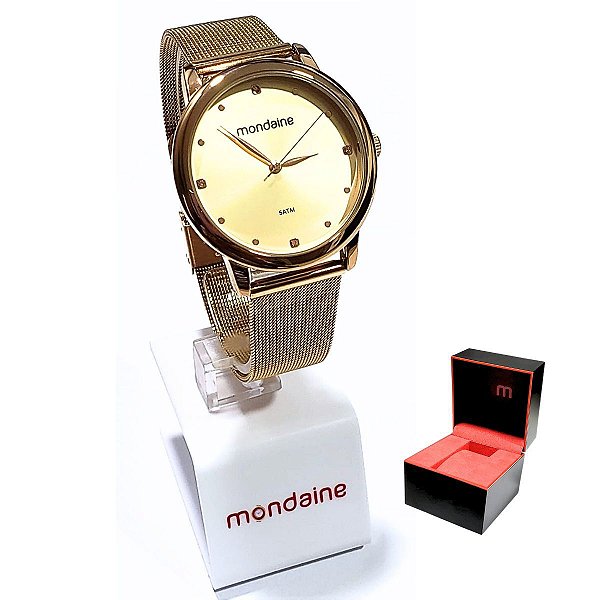 Relógio Mondaine Feminino Analógico Rosé 53820LPMVRE2