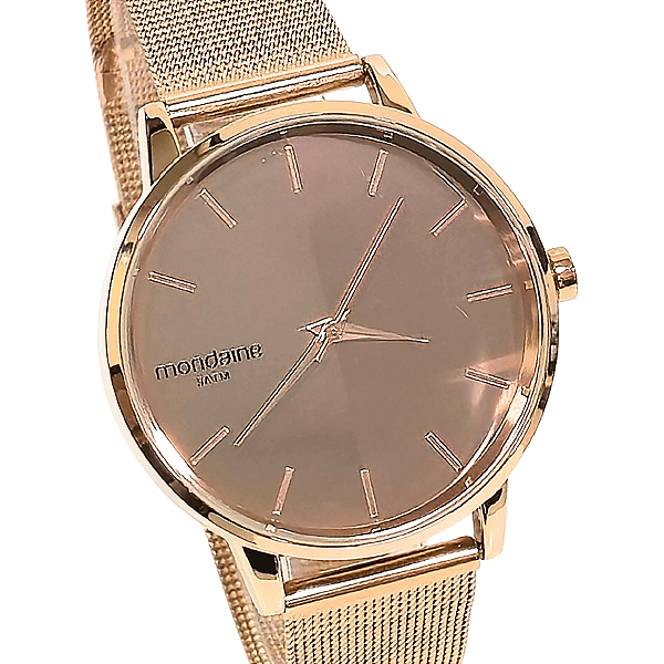 Relógio Mondaine Feminino Analógico Rosé 32117LPMVRE3