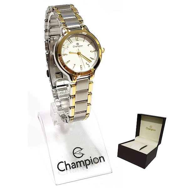 Relógio Champion Feminino Analógico Bicolor Mini CH26944C